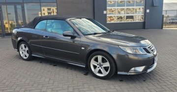 Saab 9-3 II SportSedan 1.9 TiDS 150KM 2009 Saab 9-3 Kabrio CABRIO 1.9 d skora siedzwnia podgrzewane 1.9 Diesel 150KM, zdjęcie 17