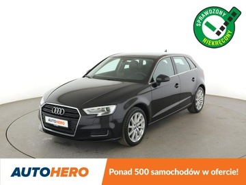 Audi A3 8V 2019 Audi A3 skóra grzane fotele xenon/LED czujniki