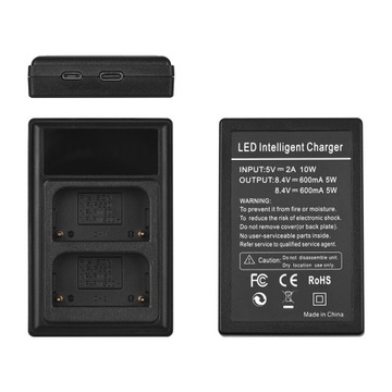 NP-F550 Интеллектуальное зарядное устройство USB и аккумулятор