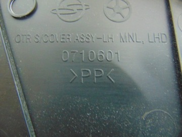 LEVÝ KRYT SEDADLA SSANGYONG KORANDO III