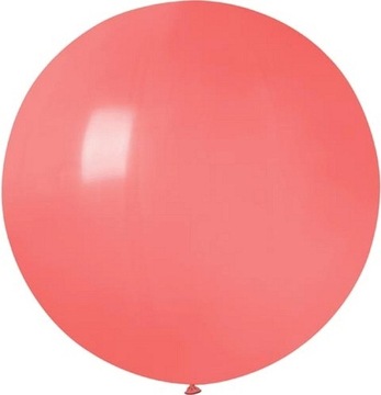 Balon Gigant Kula Pastelowa Koralowy Olbrzymi 80cm