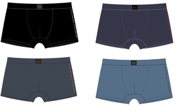 4 sztuki Bokserki PREMIUM C+3 roz XXL bawełniane