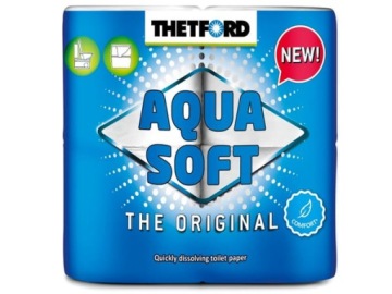 Туалетная бумага растворимая Camper toilet 4 рулона caravan