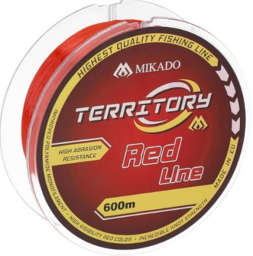 ŻYŁKA TERRITORY RED LINE / 0,30mm/10,90kg/600m