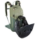 Зеленый рюкзак Evoc STAGE 6 + туристический велосипедный баллон 2л