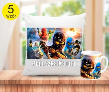 Подарок ребенку, набор LEGO NINJAGO + имя.