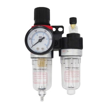 Regulator ciśnienia powietrza Separator oleju i wo