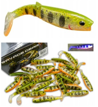Savage Gear Cannibal PIKE RUBBER x 1шт #10см