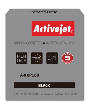 Taśma ActiveJet do Panasonic KXP160 new A-KXP160 czarna