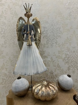 РОЖДЕСТВЕНСКОЕ УКРАШЕНИЕ АНГЕЛ РОЖДЕСТВЕНСКАЯ ФИГУРКА 80,5 СМ