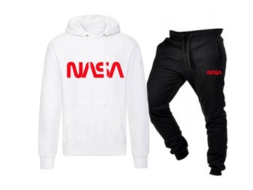 СПОРТИВНЫЙ КОМПЛЕКТ, МУЖСКОЙ СПОРТИВНЫЙ КОСТЮМ НАСА СВИТШОТ, БРЮКИ M