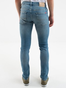 BIG STAR JEANSY MĘSKIE SKINNY NIEBIESKIE JEFFRAY 266 W33 L34