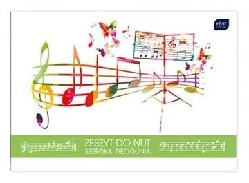 ZESZYT DO NUT Interdruk B5 16 kartek szeroka linia