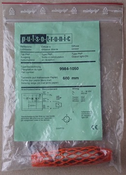 Pulsotronic 9984-1050 KORT600-M18MB63-DPS-V2 PNP 600mm M18