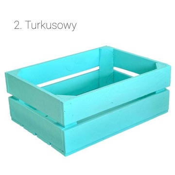 ДЕРЕВЯННАЯ КОРОБКА, декоративная, ЦВЕТА, 38x28x15