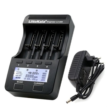 Ładowarka LiitoKala Lii-500 4 AA, AAA