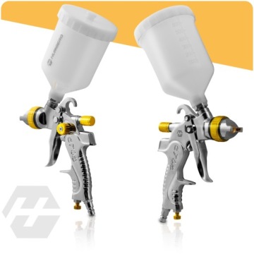 HVLP PAINTING PISTOL + PACKAGE SET 4x 1.3 1.4, 1.7, 2.0 сопла