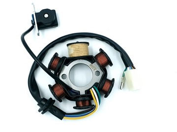 Prądnica, quad ATV 110, 125 CROSS 110, 125 6 CEWEK , uzwojenie, stojan,