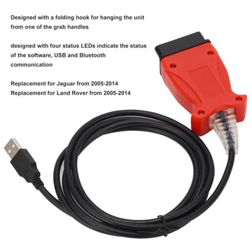 Для JLR V143 SDD mangoose 2013D OBD2 OBD сканер