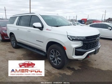 Chevrolet Suburban GMT900 2024 Chevrolet Suburban 2024, 5.3, 4x4, Z71, od ubezpieczalni 5.3 Benzyna 355KM