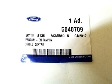 FORD OE 5040709 KRYT PÁSY PŘEDNÍHO