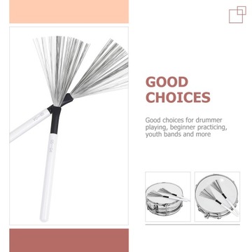 SZCZOTKA BĘBENOWA pałeczka do miotły CAJON AKCESORIA pałeczki