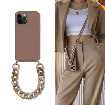 Etui Crossbody Casełańcuszek na rękę sznurek ramię szyję iPhone 14 Pro Max
