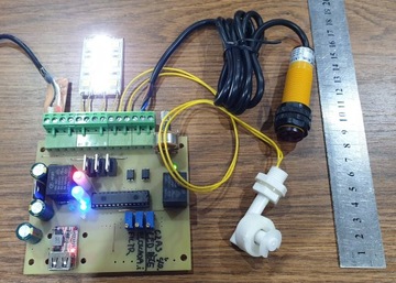 Sterownik Automat Dozownika Rąk Czujnik RGB 12V