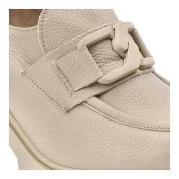 Бежевая женская стильная обувь Lemar