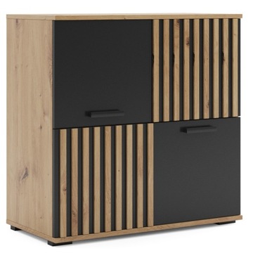 Komoda 01N z lamelami - 90 x 91 x 45 cm