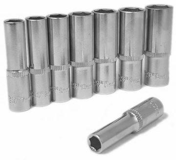YATO - ZESTAW NASADEK NASADKI DŁUGIE 1/4'' 6-13MM