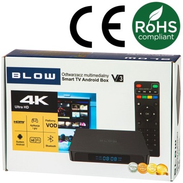 SMART BOX TV ANDROID BLUETOOTH 4K WIFI ПЛЕЕР HDMI USB АДАПТЕР УДАЛЕННОГО АДРЕСА