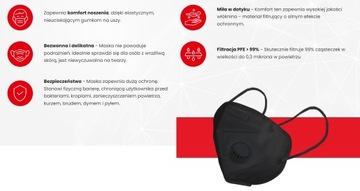 Полумаска от пыли FFP3 2 шт.