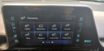 Toyota C-HR I Crossover 1.2L Turbo 116KM 2018 Toyota C-HR 1,2 Benzyna 115kM Automat wersja-Prestige Salon Polska 1.2, zdjęcie 15