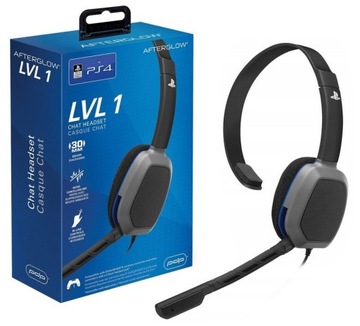 PDP Słuchawki PS4 Afterglow LvL.1 na licencji SONY