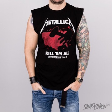 Tank Amplified Metallica Kill Em All Tour Licencja r.M