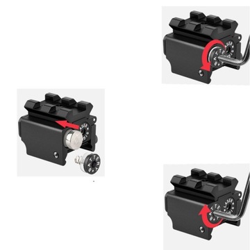 Лазерный прицел RED DOT красный Laser Picatinny Weaver 22mm L12