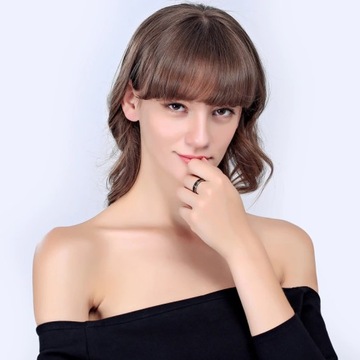 ОБРУЧАЛЬНОЕ КОЛЬЦО С ПЕЧАТКОЙ ЧЕРНОГО ЗОЛОТА 5 ММ ​​ВОЛЬФРАМ R19