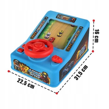 ГОНОЧНЫЙ СИМУЛЯТОР ВОЖДЕНИЯ ГОНОЧНАЯ ИГРА РУЛЬ ИНТЕРАКТИВНАЯ ИГРУШЕЧНАЯ АВТОМОБИЛЬ