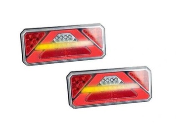 Lampa tylna zespolona LED części przyczepy lawety
