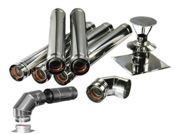 KOMIN 80/125 DO KOTŁA VIESSMANN vitodens vitopend