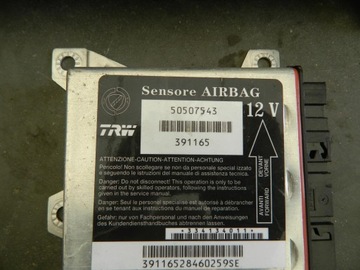 DESKA KONSOLA KOKPIT PODUSZKI PASY SENSOR ALFA ROMEO 159 CZARNA