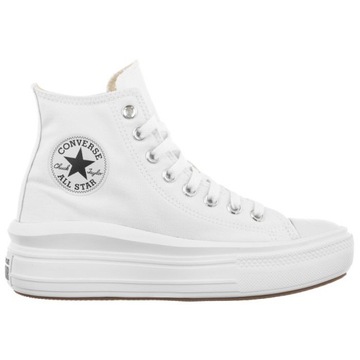 Converse CT All Star Move Hi White 568498C Białe