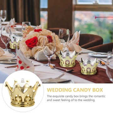 Pudełka do napełniania Baby Shower Cukierki TIARA