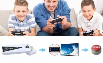 ИГРОВАЯ КОНСОЛЬ РЕТРО 2 ПАНЕЛЬ БЕСПРОВОДНОЙ КОНТРОЛЛЕР 2.4G 10 000 ИГР