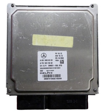JEDNOTKA CLA W117 2.2 CDI A6519006303 A6519015502