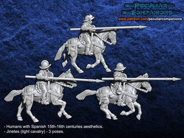Jinetes - 5x - Kawalerzyści