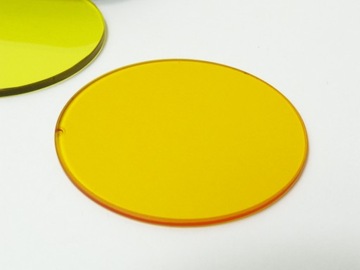 OMAG Swiss желто-оранжевый фильтр — 2 линзы + кольцо на колпачке