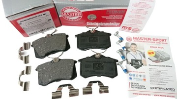 KLOCKI HAMULCOWE TYŁ AUDI A4 B6 B7 1.8T 2.0 1.9 TDI 2.5 TDI 2.4 3.0