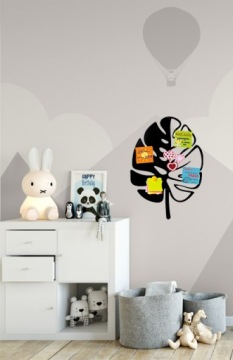 МАГНИТНАЯ ДОСКА MONster's LEAF МЕТАЛЛИЧЕСКАЯ ДОСКА ДЛЯ ПУТЕШЕСТВЕННЫХ СУВЕНИРОВ HQ